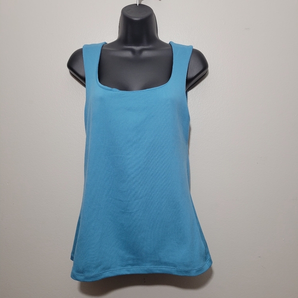 Prana Tops - Prana Blue Twist Back Tank